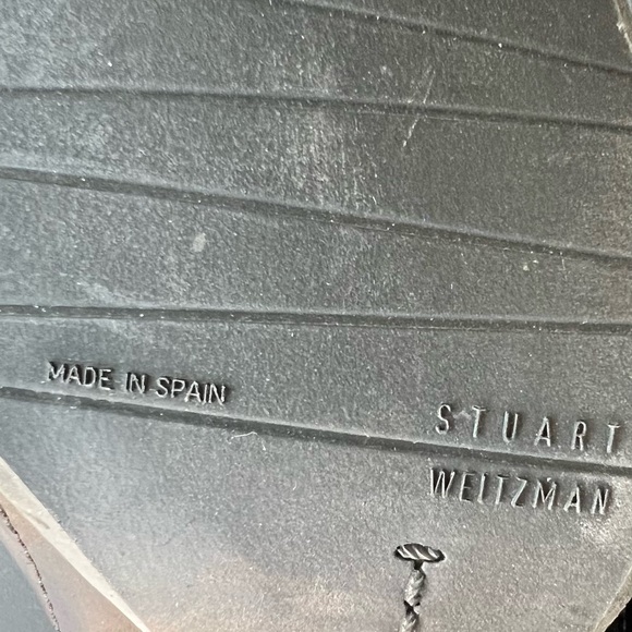 Stuart Weitzman Leather Pumps Size 10 Black Great Condition - Picture 8 of 11